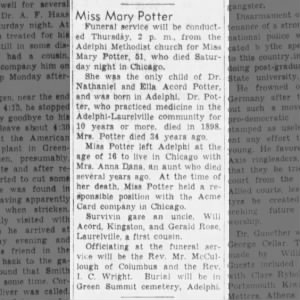 Miss Mary Potter 51