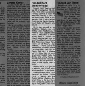 Obituary for Randall Kent Weatherhead